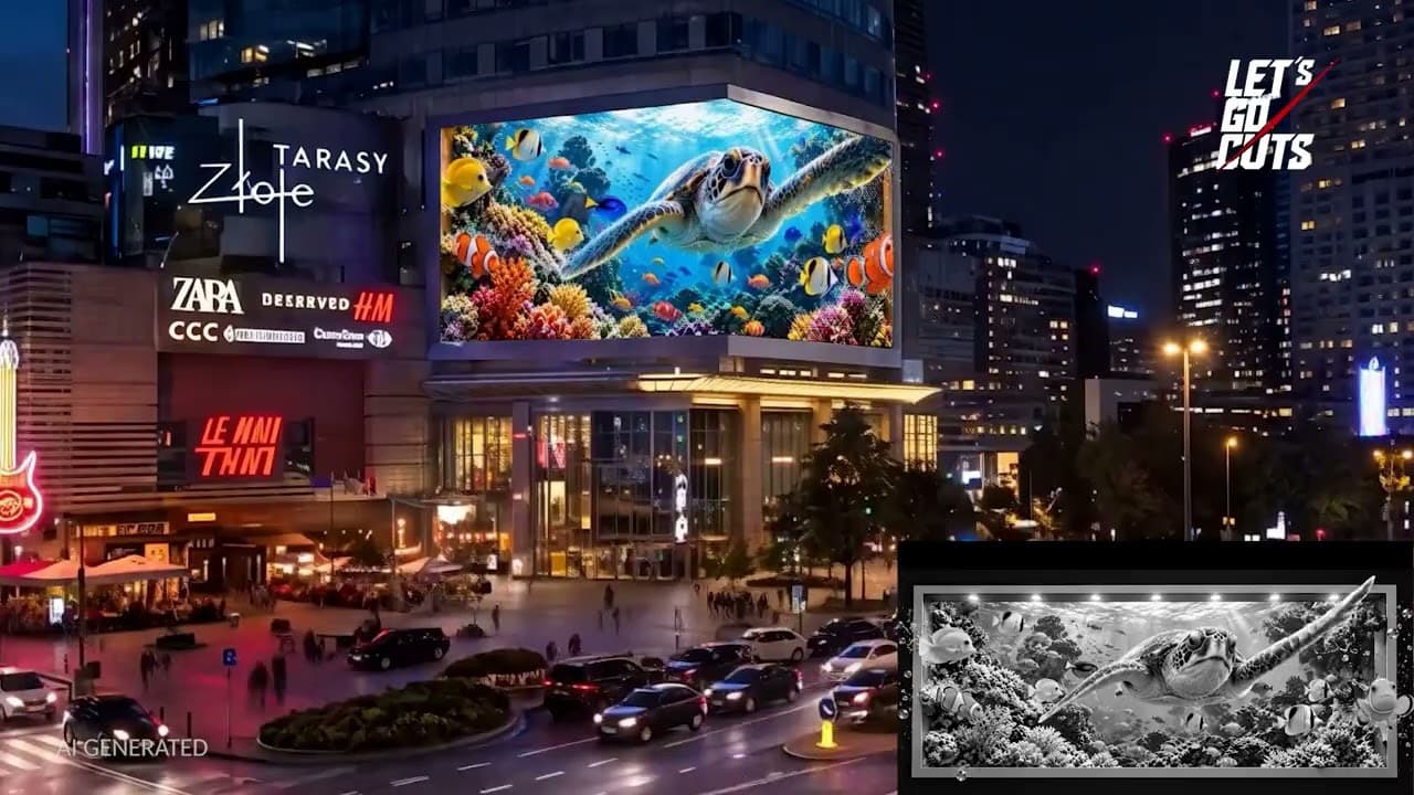3D Billboard Warsaw